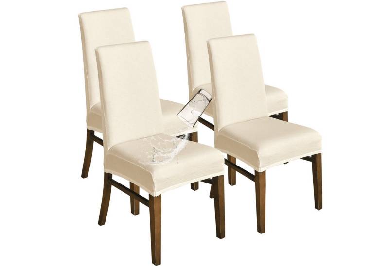 BYSURE Stuhlhusse, Abnehmbare Waschbar Stuhlbezug von BYSURE