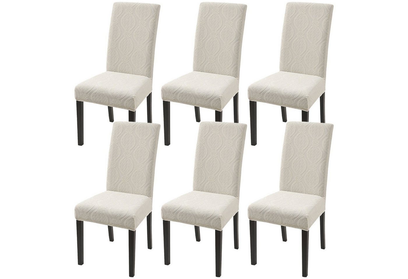 BYSURE Stuhlhusse Stuhlbezug Elastischer, Hussen Für Stühle Abnehmbarer, Bestseller,Stuhlbezüge, Chair Cover, Langlebig, Universal Für Partys von BYSURE