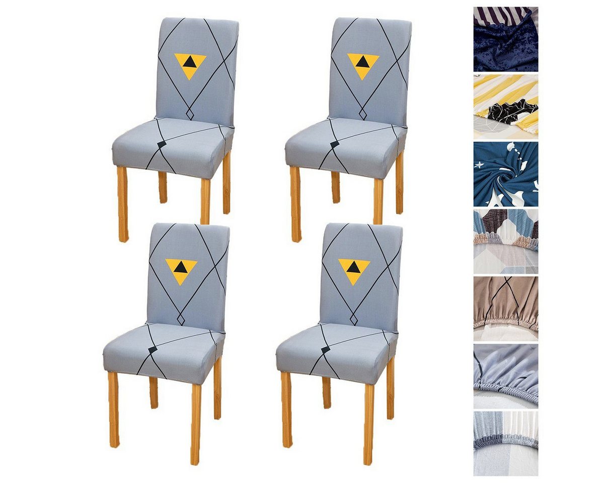 BYSURE Stuhlhusse, Stretch Stuhlhussen, 2er 4er 6er Sets Stuhlbezug BYSURE Stuhlhusse, Stretch Stuhlhussen, 2er 4er 6er Sets Stuhlbezug von BYSURE