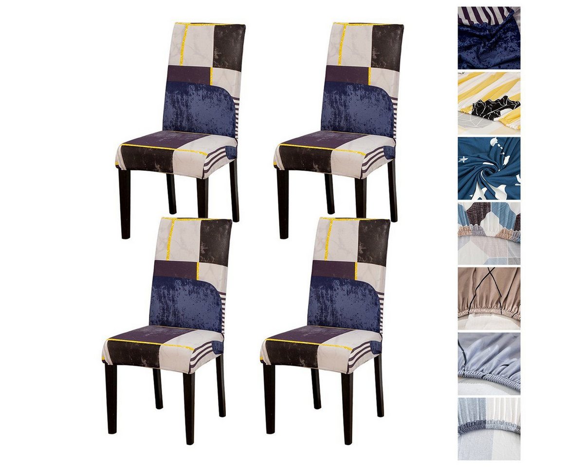 BYSURE Stuhlhusse, Stretch Stuhlhussen, 2er 4er 6er Sets Stuhlbezug BYSURE Stuhlhusse, Stretch Stuhlhussen, 2er 4er 6er Sets Stuhlbezug von BYSURE