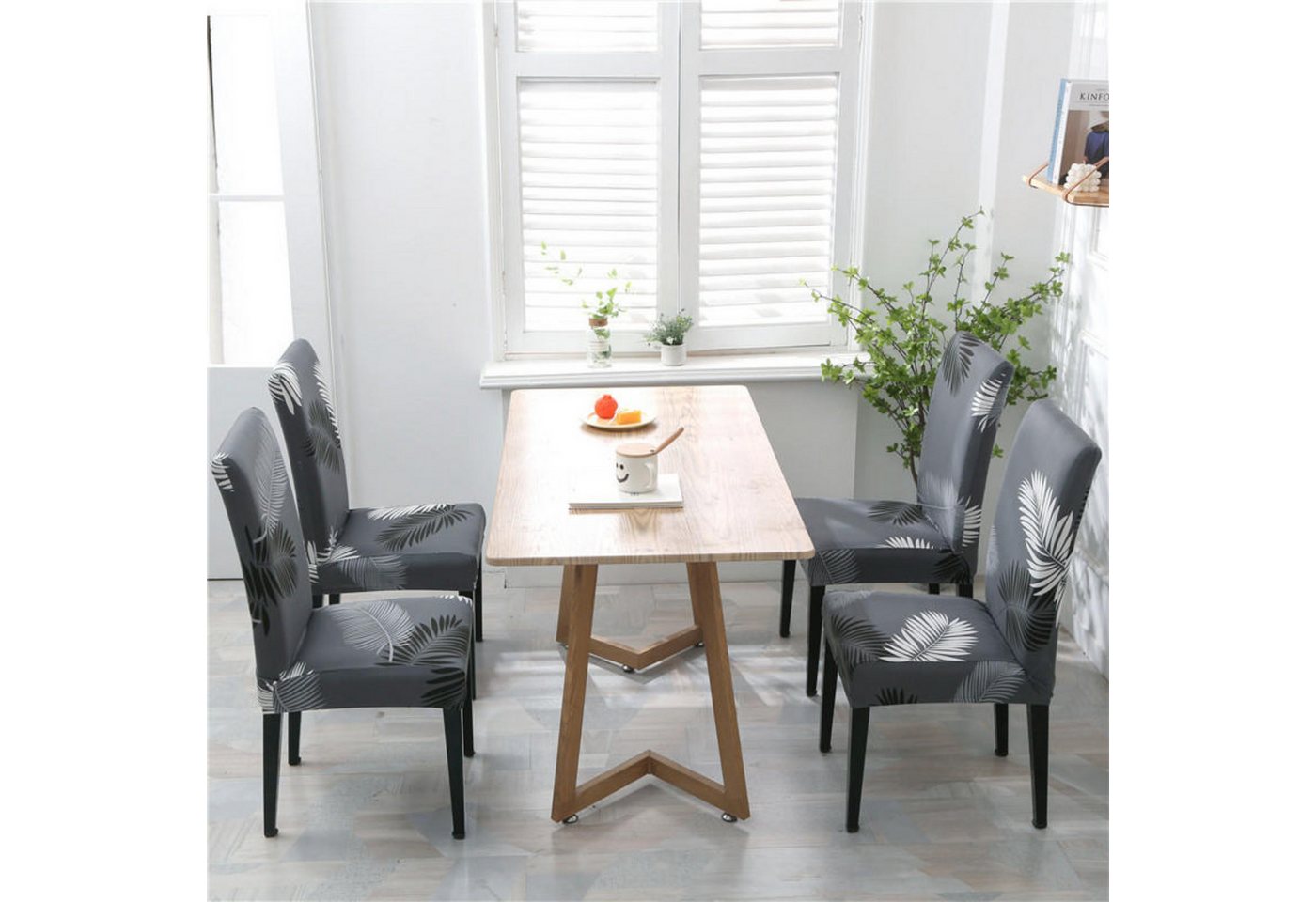 BYSURE Stuhlhusse, Stretch Stuhlhussen 2er/4er/6er Set Stuhlbezug BYSURE Stuhlhusse, Stretch Stuhlhussen 2er/4er/6er Set Stuhlbezug von BYSURE