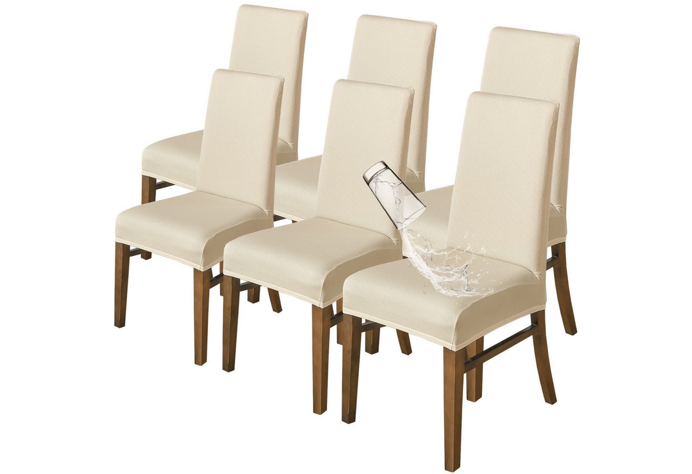 BYSURE Stuhlhusse, Stuhlbezug Hussen für Esszimmer BYSURE Stuhlhusse, Stuhlbezug Hussen für Esszimmer von BYSURE