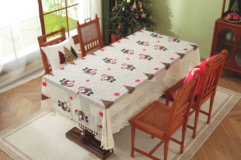 BYSURE Tischdecke (1-tlg), Weihnachtstischdecke Partydekoration Tischdecke von BYSURE