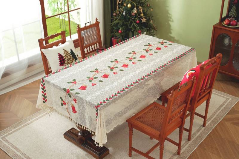 BYSURE Tischdecke (1-tlg), Weihnachtstischdecke Partydekoration Tischdecke von BYSURE