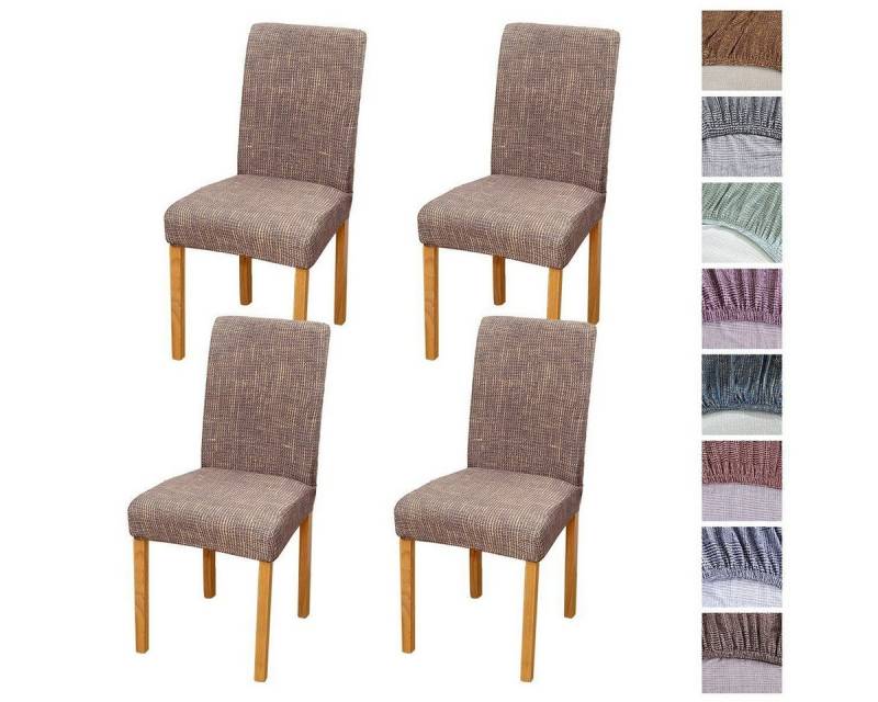 BYSURE Stuhlhusse, 2er 4er 6er Set Stuhlbezug für Stuhl Esszimmer von BYSURE