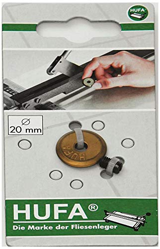 HUFA Schneidrädchen HM m. Achse D. 20mm Bohrung 5mm Stärke 3mm aus Titan von HUFA