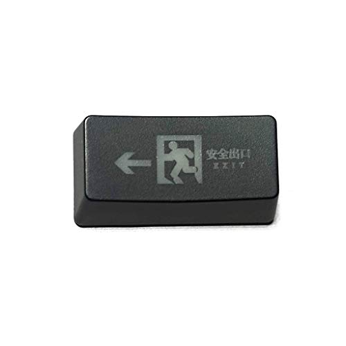 BYUTFA 2U Backspace Keycap Shine Through Keycaps ABS Etched Backlit Keyboard Keycap von BYUTFA