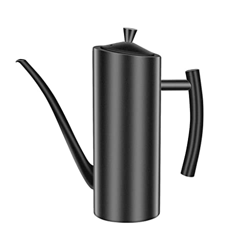 Olivenölspender Flasche,Edelstahl Auslaufsicherer Öltopf mit tropffreiem Ausgießer Ölkanne Topf Drizzler,kreative Küche leckagefest und Ölkontrollflasche,Hotelrestaurant Küch(Size:500ml,Color:Schwarz) Olivenölspender Flasche,Edelstahl Auslaufsicherer Öltopf mit tropffreiem Ausgießer Ölkanne Topf Drizzler,kreative Küche leckagefest und Ölkontrollflasche,Hotelrestaurant Küch(Size:500ml,Color:Schwarz) von BYWXW
