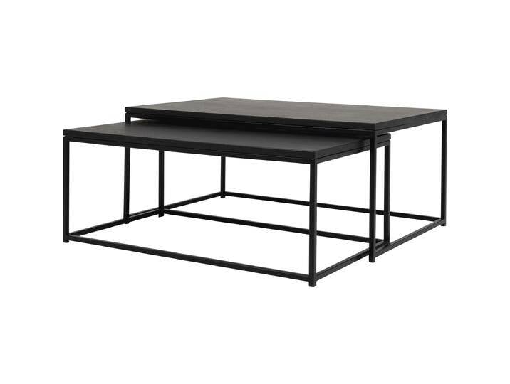 2x BYYU, Couchtisch + Beistelltisch, Clipp (100 x 60 x 42 cm) von BYYU