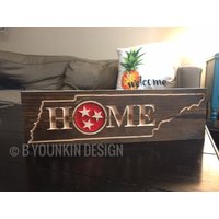 Tennessee Home Holzschild Tristar Wanddekor von BYounkinDesign
