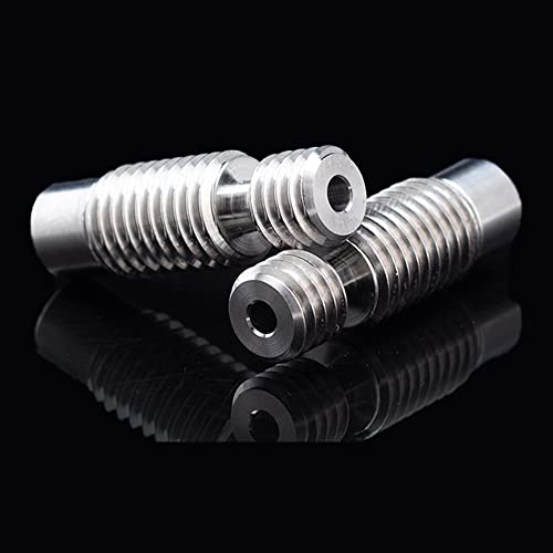 BZ 3D 2PCS V6 Heatbreak New GRADE5 V6 Titanium Alloy Heat Break for V6 Volcano HOTEND Heater Block 1.75MM Filament Smooth.(Titanium Alloy) von BZ 3D