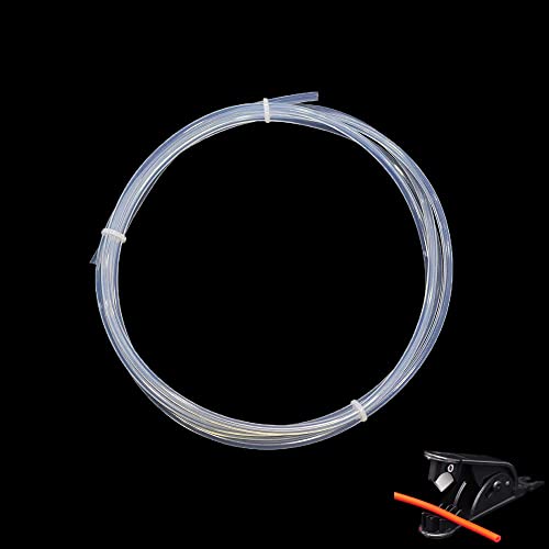BZ 3D PFA Schlauch ID 2mm x OD 4mm,3D Drucker Transparent ptfe Schlauch Clear ptfe Teflon Bowden Tube für 1,75mm Filament Hochtemperatur Rohr ptfe Schlauch mit Schlauchschneider.(3 Meter) von BZ 3D