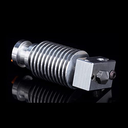 BZ 3D V6 All Metal Hotend,V6 Heizblock,V6 Gehärtetem Stahl Düse 0.4,Heatbreak Titanlegierung für V6 Hotend,Prusa i3 MK3/3S Titan Dual Driver Extruder. von BZ 3D