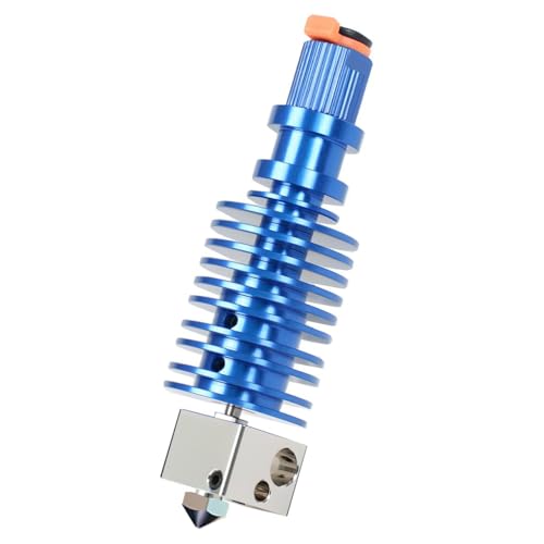 BZ 3D I3 Mega All Metal Plattierte Kupfer Hotend Kit,Upgrade 500℃ Plattierte Kupfer Heizblock,Düse 0,4mm,Bi-Metal Heatbreak für I3 Mega,Mega X,Mega S,Mega Pro,Chiron 3D-Drucker Extruder V5 Hotend. von BZ 3D