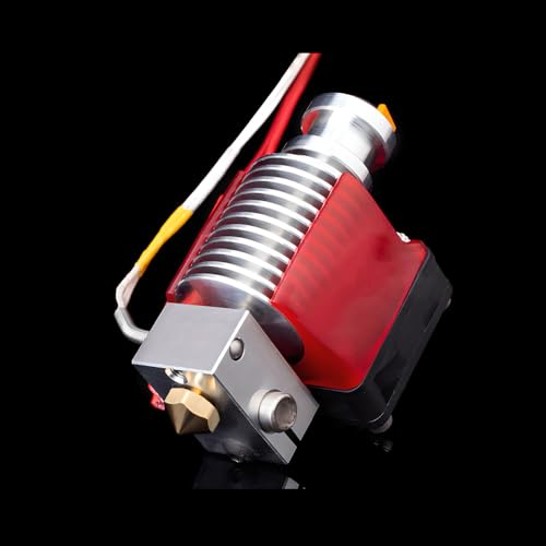 BZ 3D V6 All Metal Hotend 12V 40W Direct & Bowden Kit,V6 Messing Düsen 0.4mm,Heatbreak Titanlegierung,Lüfter und Halterung für 3D-Drucker V6 Hotend,Titan,Dual Driver Extruder. von BZ 3D