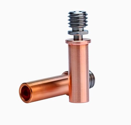 BZ 3D Vyper Bimetall Heatbreak,Kobra 2 Bi-metal Kupfer+Titanium Alloy All Metal Heatbreak Upgrade für Kobra Max/Kobra 2/Neo/Kobra 2 Pro/Plus/Max/i3 Mega/Mega S/X/Pro/Vyper/Chiron Hotend.(2 STÜCK) von BZ 3D