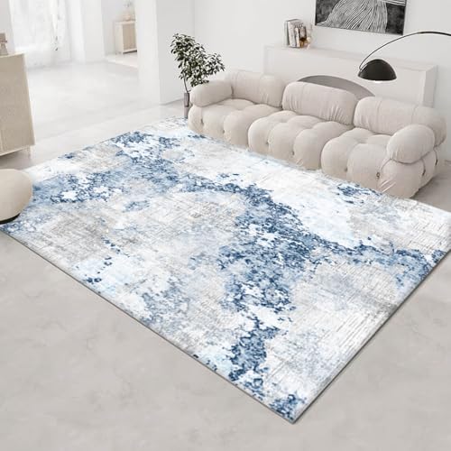 BZFAOEV Karomuster Teppich Modern Wohnzimmer Schlafzimmer - Geometrische Bankmatte Türmatte Anti-Rutsch Design 160x200cm BZFAOEV Karomuster Teppich Modern Wohnzimmer Schlafzimmer - Geometrische Bankmatte Türmatte Anti-Rutsch Design 160x200cm von BZFAOEV