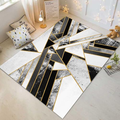 BZFAOEV Karomuster Teppich Modern Wohnzimmer Schlafzimmer - Geometrische Bankmatte Türmatte Anti-Rutsch Design 200x250cm BZFAOEV Karomuster Teppich Modern Wohnzimmer Schlafzimmer - Geometrische Bankmatte Türmatte Anti-Rutsch Design 200x250cm von BZFAOEV