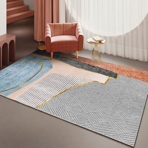 BZFAOEV Karomuster Teppich Modern Wohnzimmer Schlafzimmer - Geometrische Bankmatte Türmatte Anti-Rutsch Design 200x300cm BZFAOEV Karomuster Teppich Modern Wohnzimmer Schlafzimmer - Geometrische Bankmatte Türmatte Anti-Rutsch Design 200x300cm von BZFAOEV