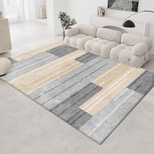 BZFAOEV Karomuster Teppich Modern Wohnzimmer Schlafzimmer - Geometrische Bankmatte Türmatte Anti-Rutsch Design 200x300cm BZFAOEV Karomuster Teppich Modern Wohnzimmer Schlafzimmer - Geometrische Bankmatte Türmatte Anti-Rutsch Design 200x300cm von BZFAOEV