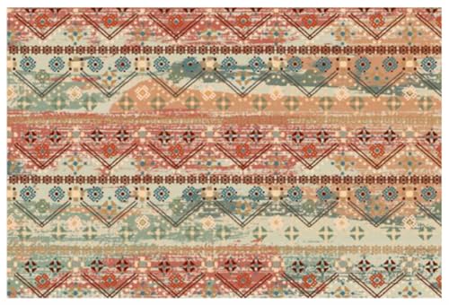 BZFAOEV Luxus Vintage Teppich Wohnzimmer Schlafzimmer - Antike Fußmatte Couch Kleiderzimmer, rutschfest Dekoratives Design 200x250cm von BZFAOEV