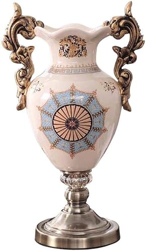 Vase Tischplatte Hochbeinigen Ohr Keramik Retro Dekoration Handwerk Ornamente Wohnzimmer Veranda Vase Tischplatte Hochbeinigen Ohr Keramik Retro Dekoration Handwerk Ornamente Wohnzimmer Veranda von BZGPMFUD