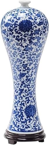 Vase Tischplatte Keramik Moderne Mode Wohnzimmer Hause Dekoration Ornamente 33cm * 11cm von BZGPMFUD