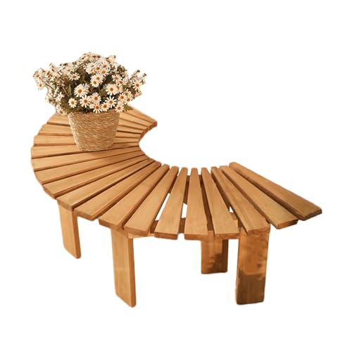 BZJPRFC Baumbankumrandung,Dekorative Freizeitstühle for Den Außenbereich,Blumenständer for Den Gartenbalkon, Bogenform Passt Zu Bäumen,Form Lässt Sich Unendlich Ausdehnen(Color1) von BZJPRFC