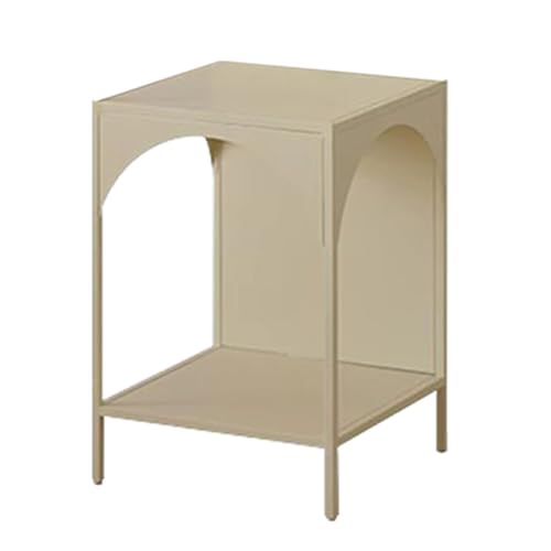 BZJPRFC Kreatives Geometrisches Bücherregal, Stand-Zeitschriften-Organizer, Verstellbare Fußpolster, for Wohnzimmer, Schlafzimmer, Büro, Tragkraft 100 Kg(White,1-Tier) von BZJPRFC