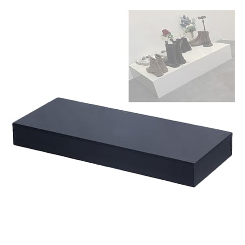 BZJPRFC Quadratischer Display-Sockelständer, Plattform-Basisständer for Party- Und Event-Dekoration, Große Display-Riser-Basis, for Bekleidungsgeschäfte Und Boutiquen, Trägt 200 Kg(Black,170x40x10cm) von BZJPRFC