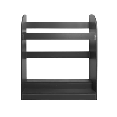 BZJPRFC Stoffrollen-Lagerregal, Große Textil-Stoffrollen-Displays for Den Gewerblichen Gebrauch, Robuster Organizer-Halter Aus Holz, for Stoffspulen for Autofensterfolien(Black) von BZJPRFC