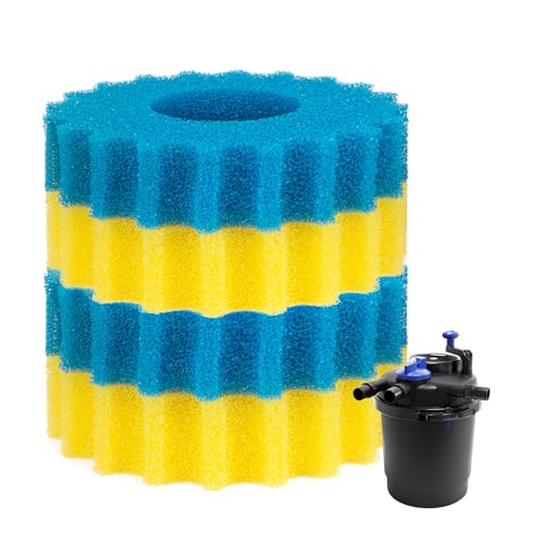 BZTT CPF 2500 Teichfilter Ersatzschwamm Filtermedien Pad Koi Fisch Teich Filterschwamm Kompatibel mit Grech Vivohome / VEVOR Teichfilter für Außenteiche Aquarium Bio Schwamm Filter Media Pad BZTT CPF 2500 Teichfilter Ersatzschwamm Filtermedien Pad Koi Fisch Teich Filterschwamm Kompatibel mit Grech Vivohome / VEVOR Teichfilter für Außenteiche Aquarium Bio Schwamm Filter Media Pad von BZTT