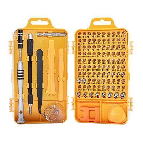 BZVCRTYKL 110-IN-1 Professioneller Schraubendrehersatz Multifunktions-Reparaturwerkzeugsatz for elektronische Geräte for Mobiltelefone/Tablets/Computer /1608 BZVCRTYKL 110-IN-1 Professioneller Schraubendrehersatz Multifunktions-Reparaturwerkzeugsatz for elektronische Geräte for Mobiltelefone/Tablets/Computer /1608 von BZVCRTYKL