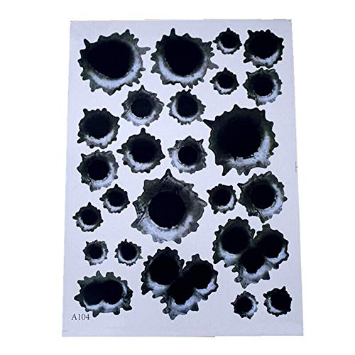 BZVCRTYKL 1PCS Auto Aufkleber 3D Loch Aufkleber Auto Abdeckung Motorrad Wasserdichte Aufkleber Auto Dekoration /809 von BZVCRTYKL