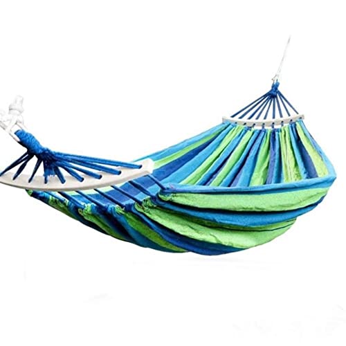 BZVCRTYKL Hängematte Tragbare Reise Camping Hängende Hängematte Hause Schlafzimmer Schaukel Bett Lazy Chair Stuhl Klappgarten Indoor Outdoor Camping Park /1891 von BZVCRTYKL
