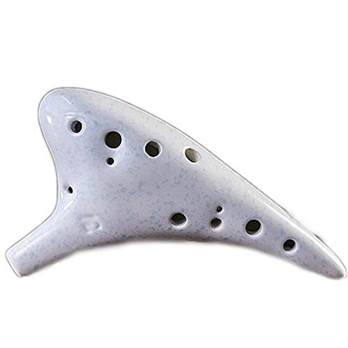 BZVCRTYKL Verwenden Sie einen 12-Loch-Ocarina-C-Instrumentengurt, Musikliebhaber-Lerner, geeignet for Anfänger/Musikliebhaber /1800 von BZVCRTYKL
