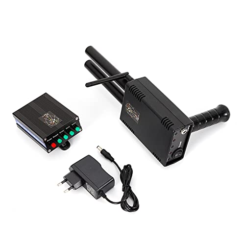 Handheld Metalldetektor Gold Silber Detector Dual Probe MetallsuchgeräT Antenne Metal FüR Kupfer 3D SuchgeräT Netzteil 1Km/20M 12V Gold/Silber/Kupfer/Durchm Detektiv Detektor Metallsuch Profi von BZYFJB