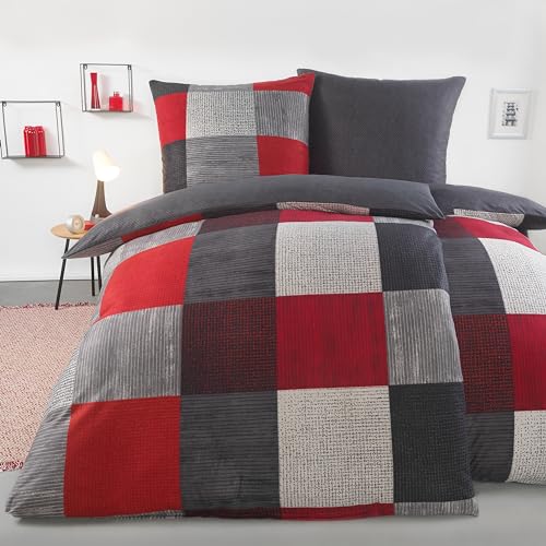 BaSaTex Flausch Fleece Winter Bettwäsche Set 4 teilig | 100% Mikrofaser Plüsch | 2X 135x200 + 2X 80x80 cm | Design 03 BaSaTex Flausch Fleece Winter Bettwäsche Set 4 teilig | 100% Mikrofaser Plüsch | 2X 135x200 + 2X 80x80 cm | Design 03 von BaSaTex