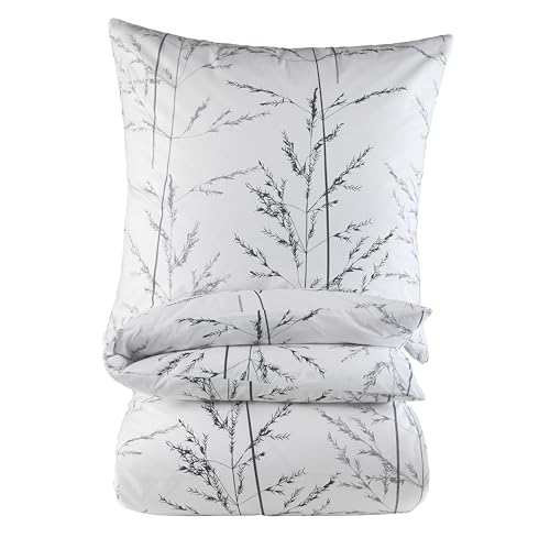 BaSaTex Bettwäsche 155x220 Baumwolle Set 2 teilig - 100% Baumwolle - 1x Deckenbezug 155 x 220 cm + 1x Kissenbezug 80x80 cm - Reißverschluss - Gracia BaSaTex Bettwäsche 155x220 Baumwolle Set 2 teilig - 100% Baumwolle - 1x Deckenbezug 155 x 220 cm + 1x Kissenbezug 80x80 cm - Reißverschluss - Gracia von BaSaTex