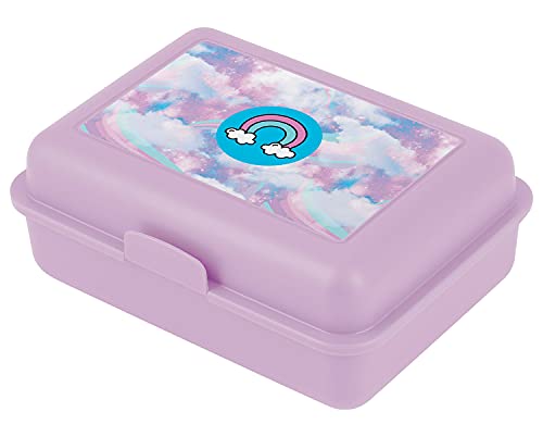 Baagl Brotdose Kinder für Schule – Lunchbox für Mädchen, Jungen, Kindergarten – Jausenbox, Brotzeitbox, Brotbox, Snackbox (Himmel) von Baagl