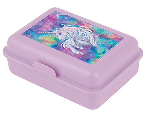 Baagl Brotdose Kinder für Schule – Lunchbox für Mädchen, Jungen, Kindergarten – Jausenbox, Brotzeitbox, Brotbox, Snackbox (Unicorn) von Baagl