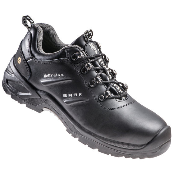 BAAK® - Sicherheitshalbschuh Harris Industrial 7214, S3 SRC ESD, schwarz, W11, Größe 45 von Baak