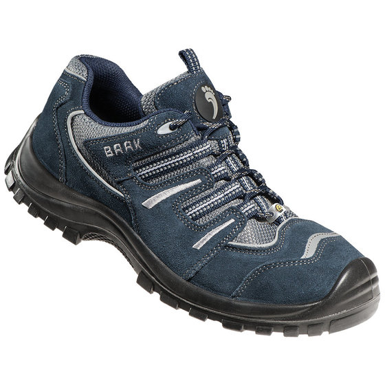 BAAK® - Sicherheitshalbschuh Paul Sports 7003, S1P SRC ESD, blau/grau, Größe 48 von Baak