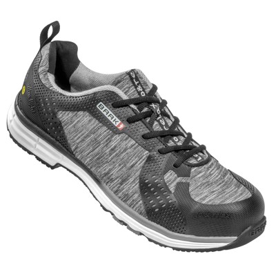 Sicherheitshalbschuh Conner Ultralight 5001, S1 SRC ESD, grau/schwarz, Größe 41 von Baak
