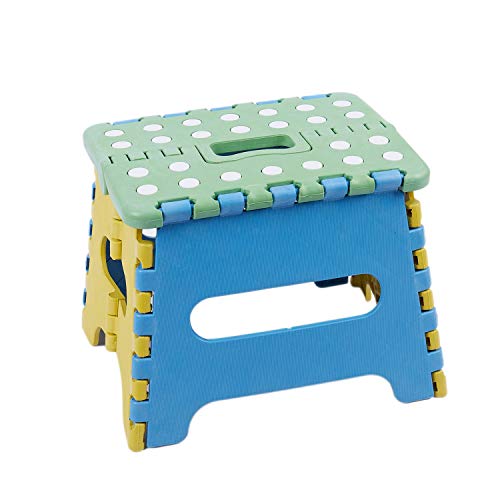 Baalaa Klapphocker Klappsitz Klapptritt 22 x 17 x 18cm Kunststoff 150 Kg faltbar von Baalaa