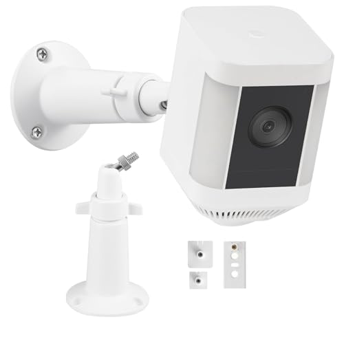 Adjustment Wall Mount Compatible with Ring Spotlight Cam Battery and Ring Spotlight Cam Plus/Pro (Battery), 360° Adjustable Bracket for Ring Surveillance Camera System/Ring solor panel von Baaletc