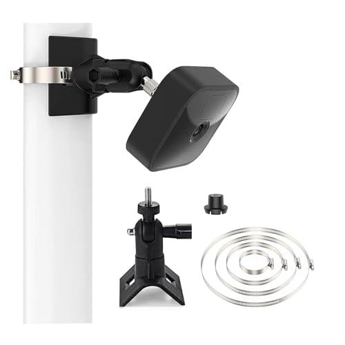 Blink Camera Pole Montagehalterung,Kamera Halterung Masthalterung für All-New Blink Outdoor (3rd Gen)/(4th Gen)/Blink XT/XT2/Blink Mini/Blink Indoor Kameras Verstellbarer Halterung von Baaletc