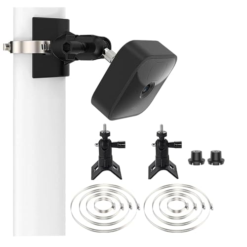 Blink Camera Pole Montagehalterung,Kamera Halterung Masthalterung für All-New Blink Outdoor (3rd Gen)/(4th Gen)/Blink XT/XT2/Blink Mini/Blink Indoor Kameras Verstellbarer Halterung von Baaletc