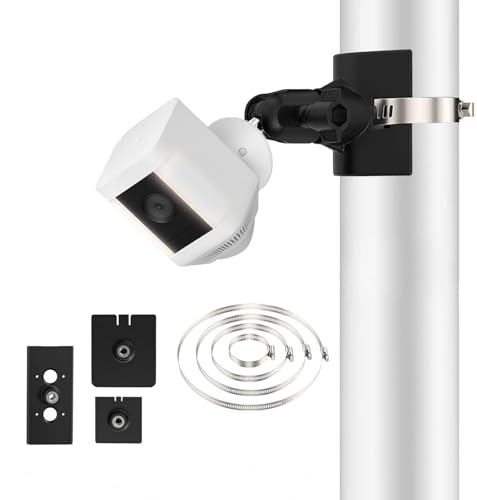 Camera Mast Mount for Ring Stick Up Cam, Pole Mounting Bracket Wall Mount for Ring Spotlight Cam Plus/Pro/Solar Panel/Pan Tilt, Accessories for Ring Outdoor Indoor Camera and Solar Panel Camera Mast Mount for Ring Stick Up Cam, Pole Mounting Bracket Wall Mount for Ring Spotlight Cam Plus/Pro/Solar Panel/Pan Tilt, Accessories for Ring Outdoor Indoor Camera and Solar Panel von Baaletc