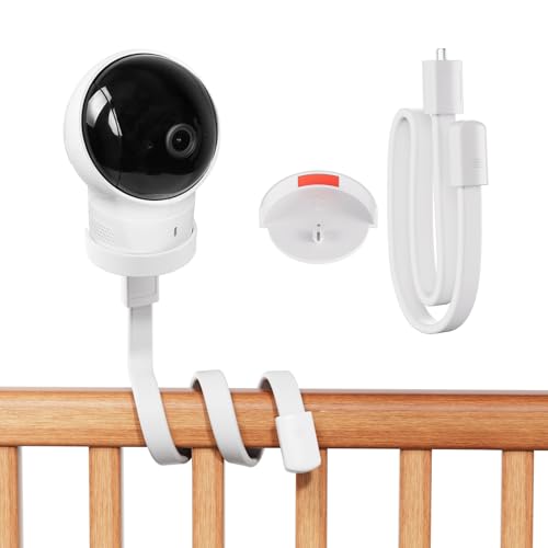 Flexible Twist Rotating Halterung Baby Monitor Holder,360° Baby Camera Halterung,Compatible with SpaceView/eufy Spaceview S Video/eufy Spaceview Pro Baby Monitor Camera Mount Stand Accessories Flexible Twist Rotating Halterung Baby Monitor Holder,360° Baby Camera Halterung,Compatible with SpaceView/eufy Spaceview S Video/eufy Spaceview Pro Baby Monitor Camera Mount Stand Accessories von Baaletc